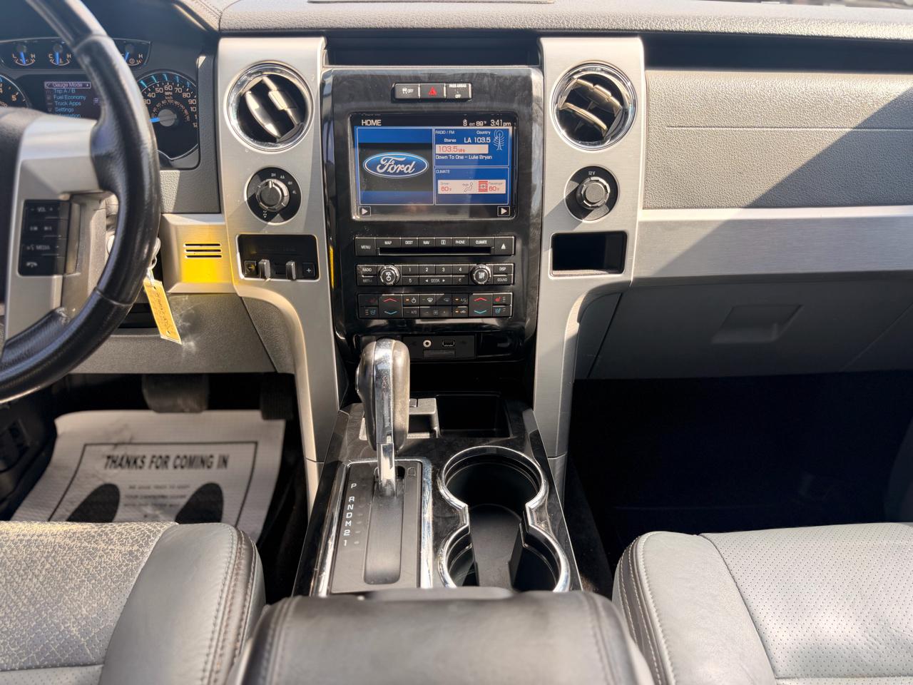 Ford F-150 Platinum 4WD SuperCrew 5.5' Box 2012