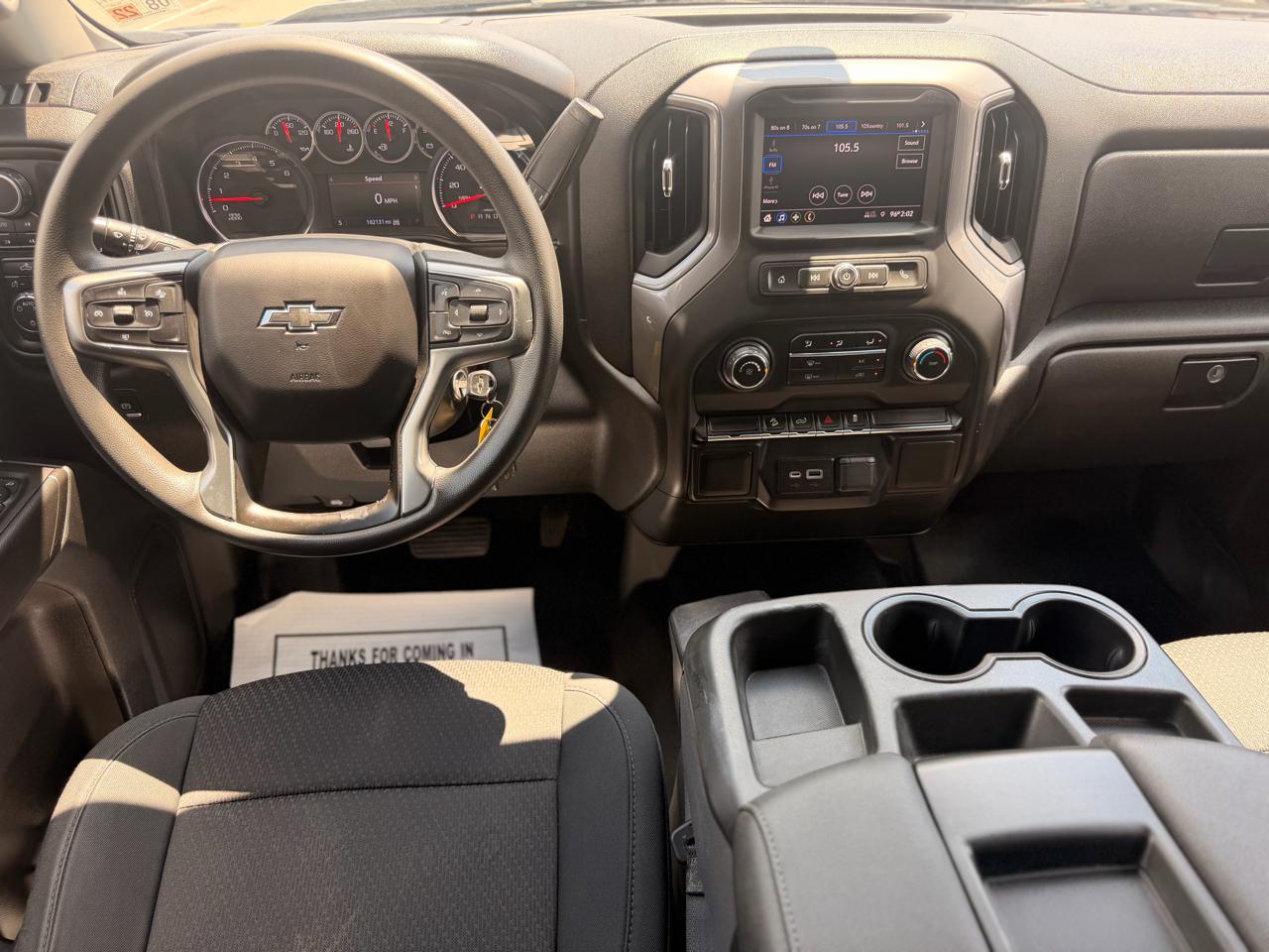 Chevrolet Silverado 1500 Custom Trail Boss Crew Cab Short Box 4WD 2021