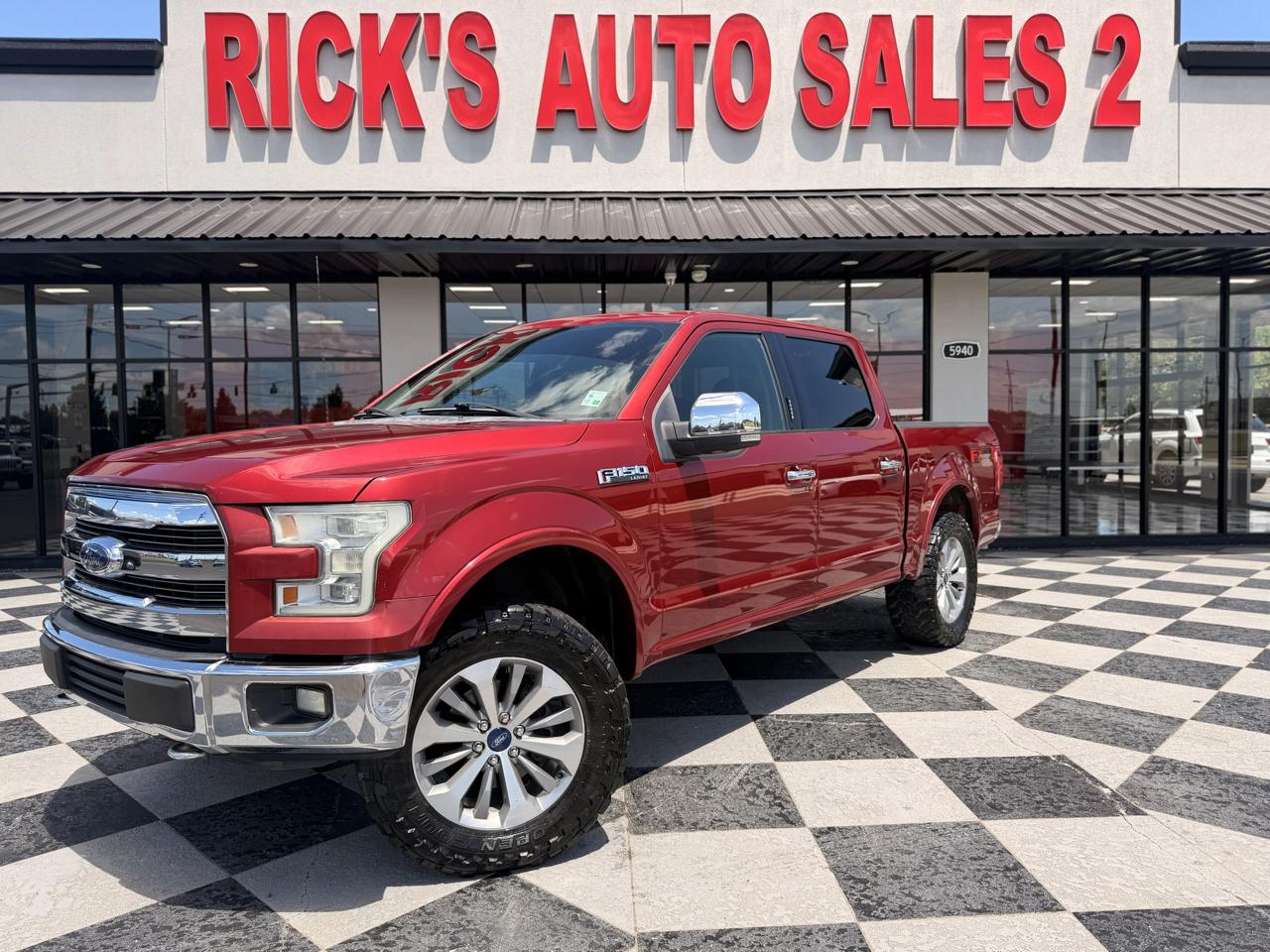 Ford F-150 Lariat 4WD SuperCrew 5.5' Box 2015