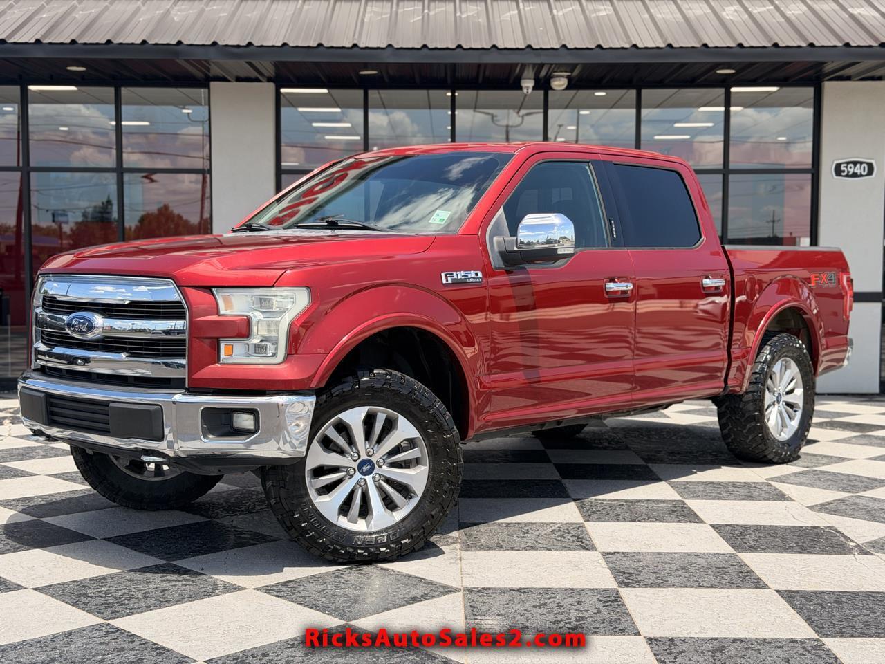 2015 Ford F-150 Lariat 4WD SuperCrew 5.5' Box