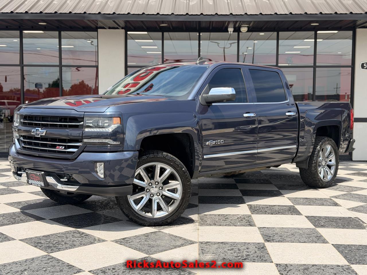 2018 Chevrolet Silverado 1500 LTZ Crew Cab 4WD