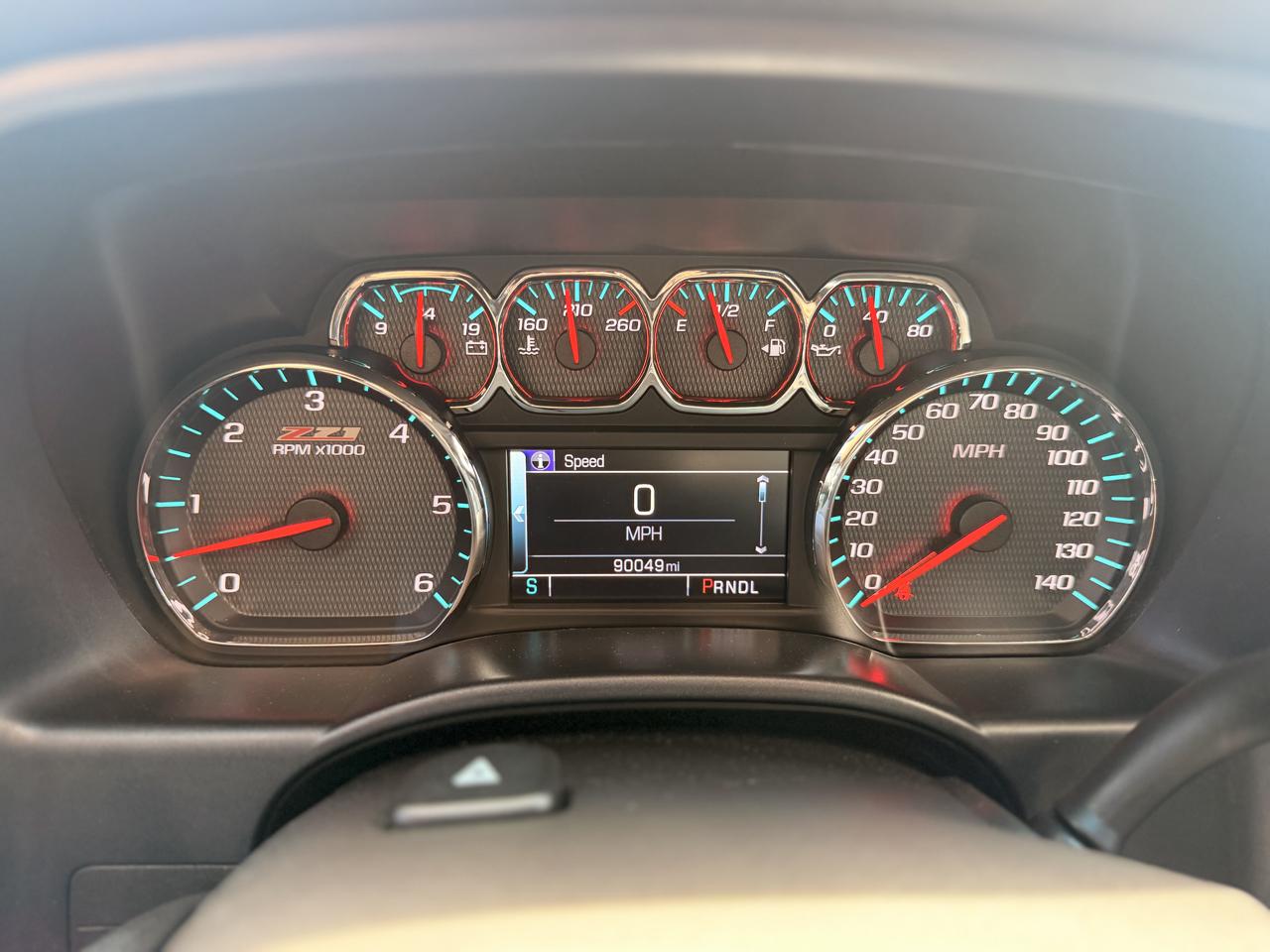 Chevrolet Silverado 1500 LTZ Crew Cab 4WD 2018