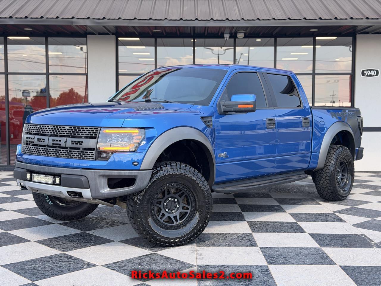 2012 Ford F-150 4WD SuperCrew 145" SVT Raptor