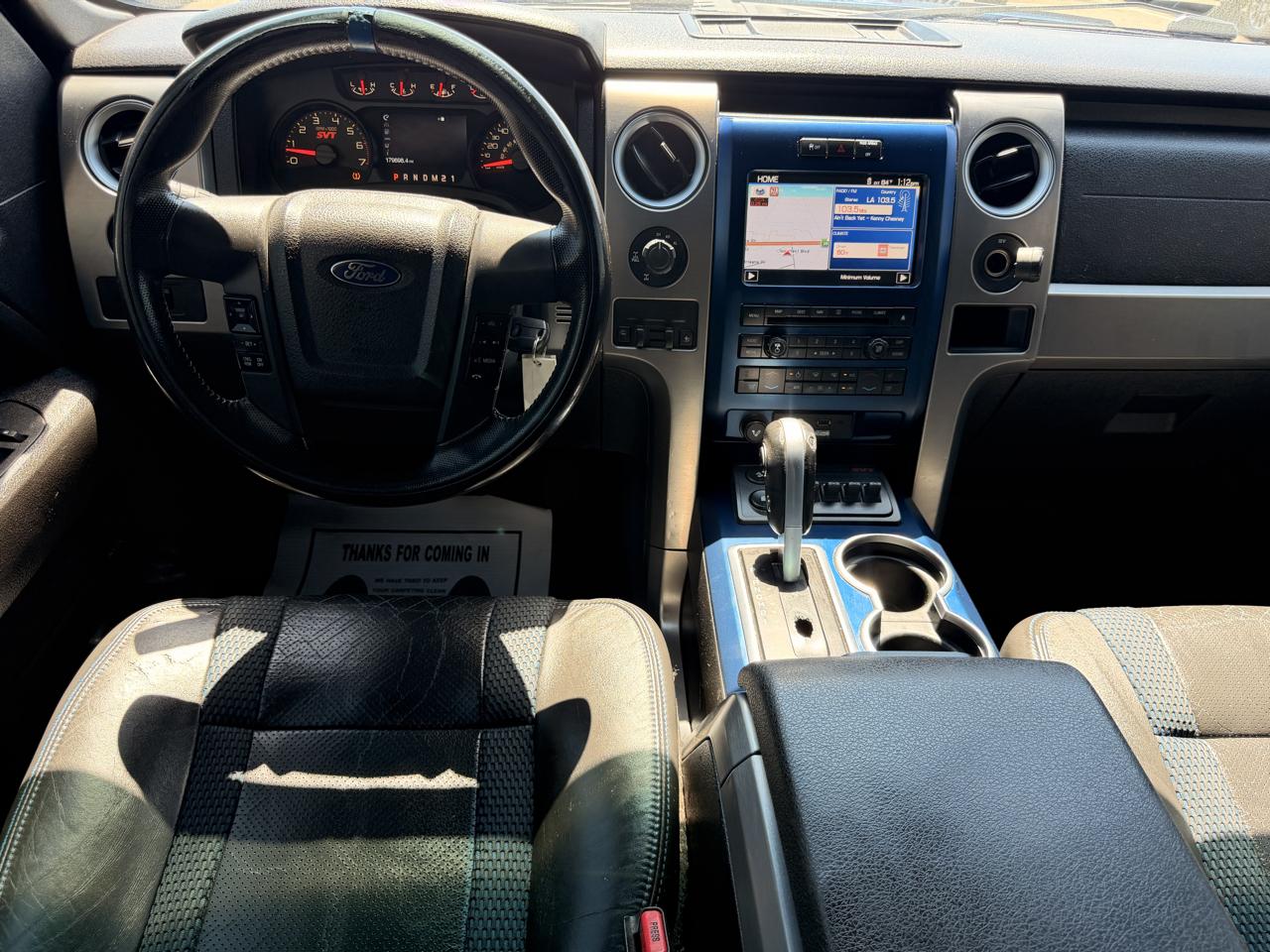Ford F-150 4WD SuperCrew 145" SVT Raptor 2012