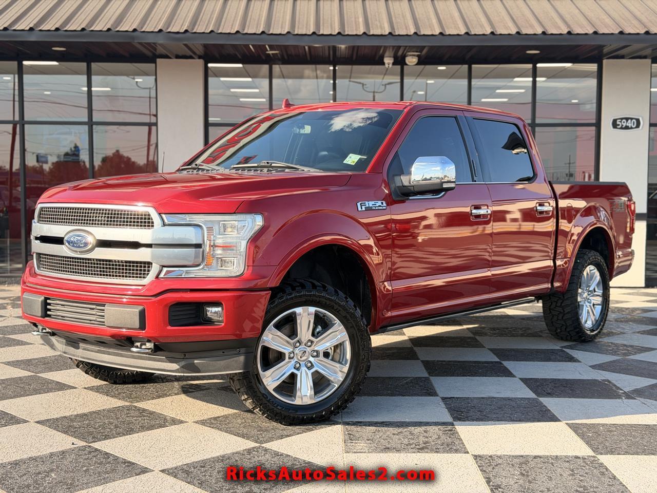 2020 Ford F-150 Platinum 4WD SuperCrew 5.5' Box