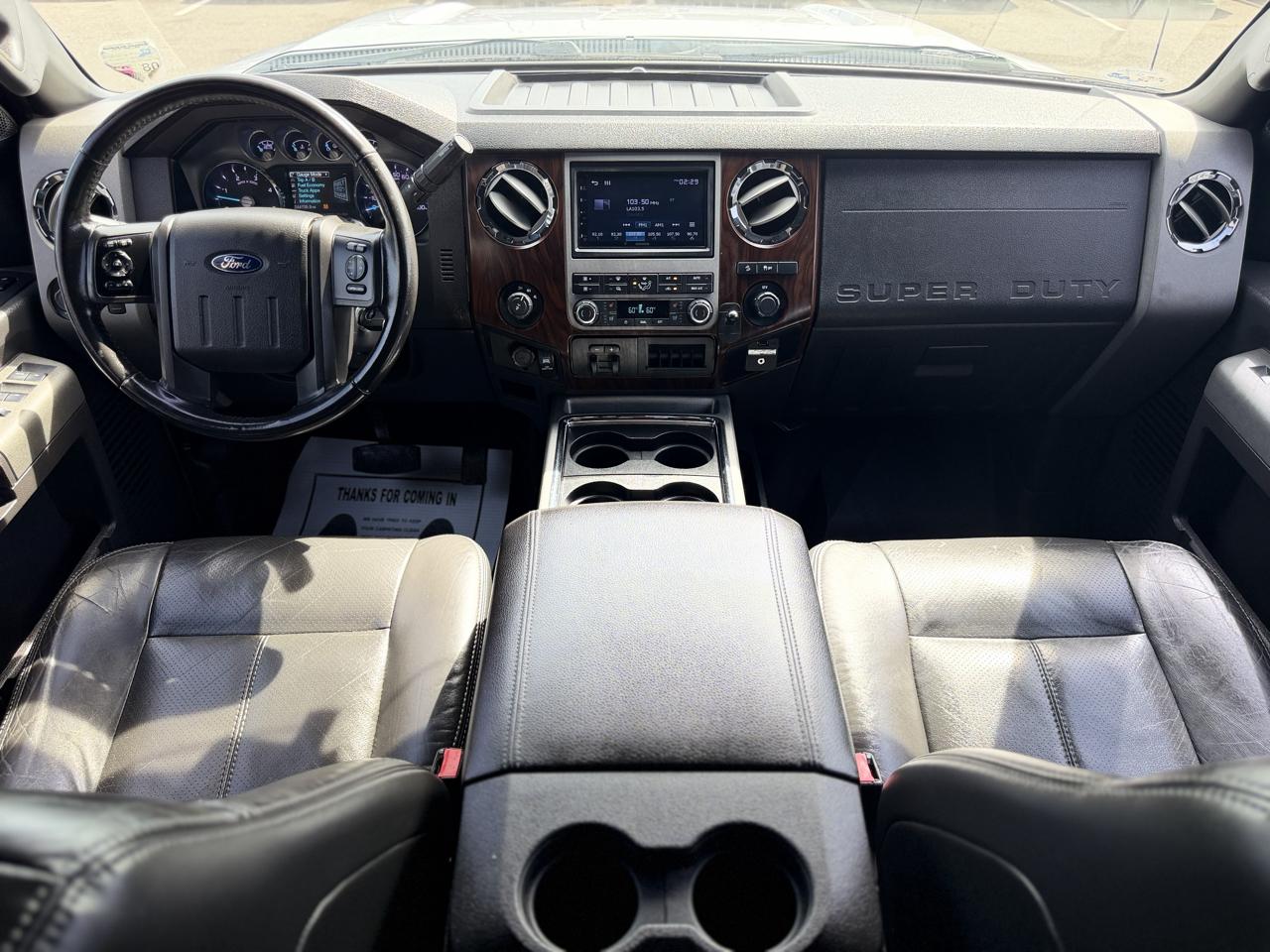 Ford F-250 SD Lariat Crew Cab 4WD 2011