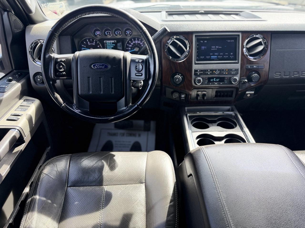 Ford F-250 SD Lariat Crew Cab 4WD 2011