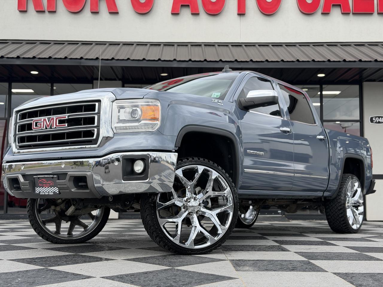 GMC Sierra 1500 SLT Crew Cab  Short Box 4WD 2015