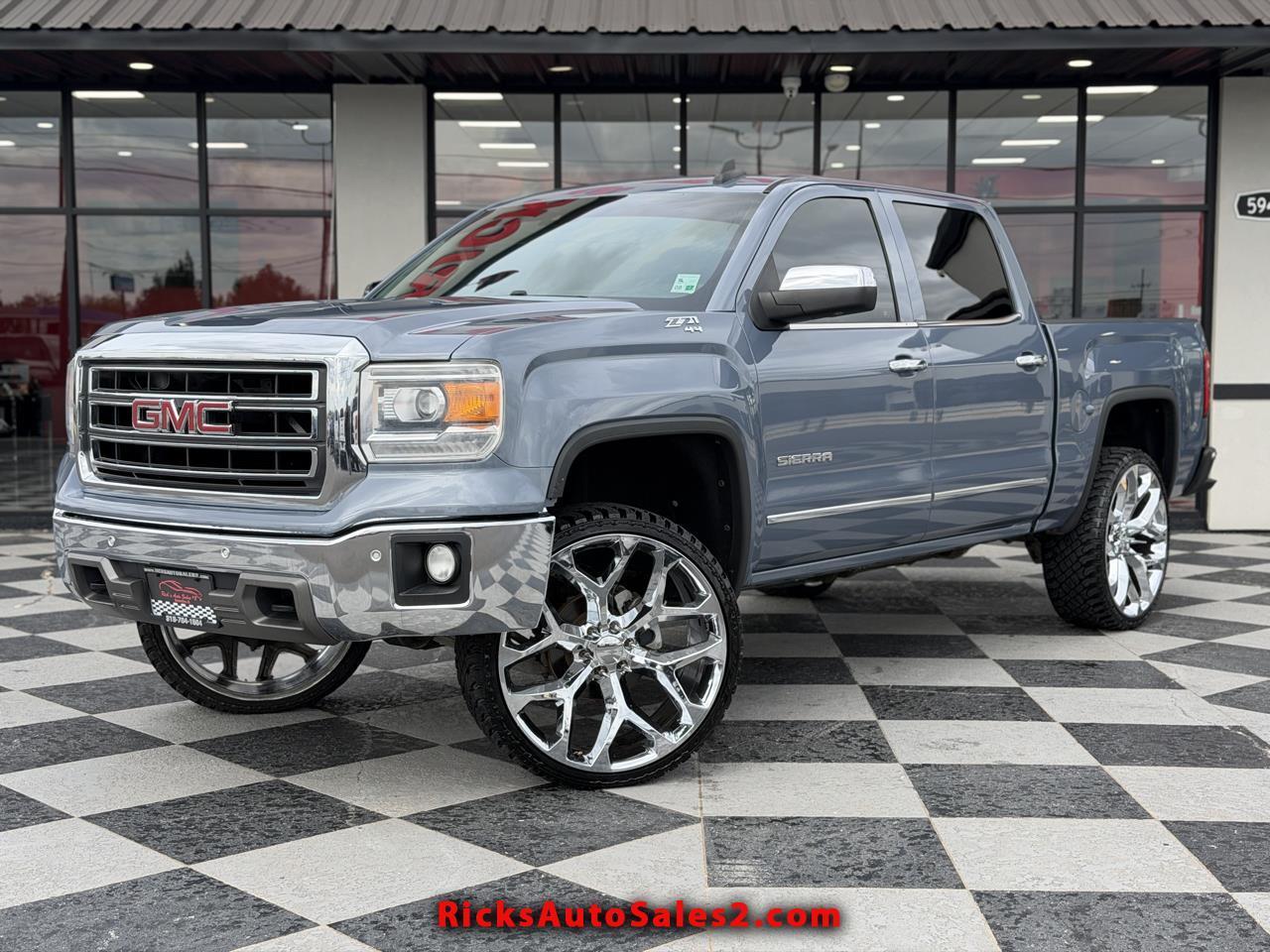 2015 GMC Sierra 1500 SLT Crew Cab  Short Box 4WD