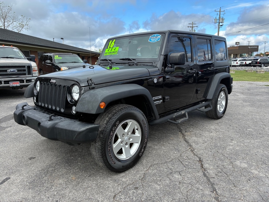 2016 Jeep Wrangler Unlimited Sport S