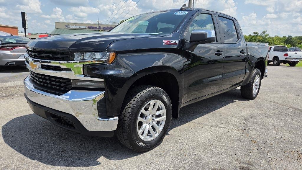 Black 2019 Chevrolet Silverado 1500 Pickup Truck Four-Wheel Drive Automatic
