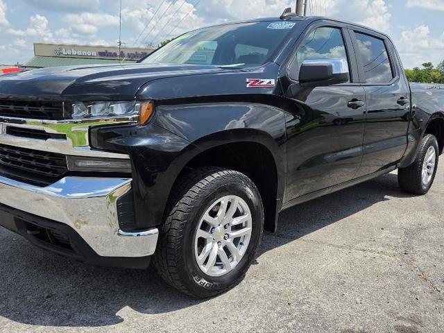 Black 2019 Chevrolet Silverado 1500 Pickup Truck Four-Wheel Drive Automatic