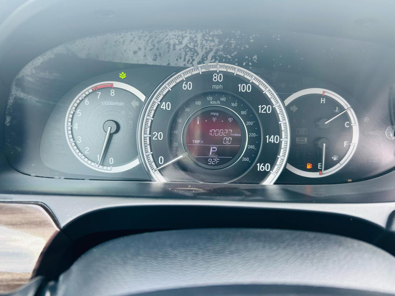 Honda Accord EX-L Sedan CVT 2016