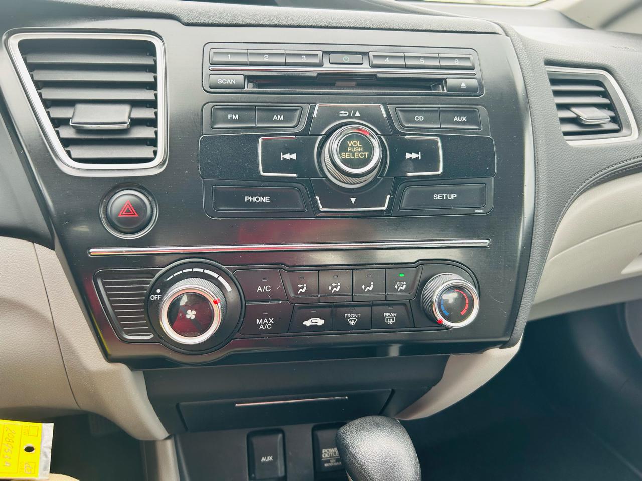 Honda Civic LX sedan 2013