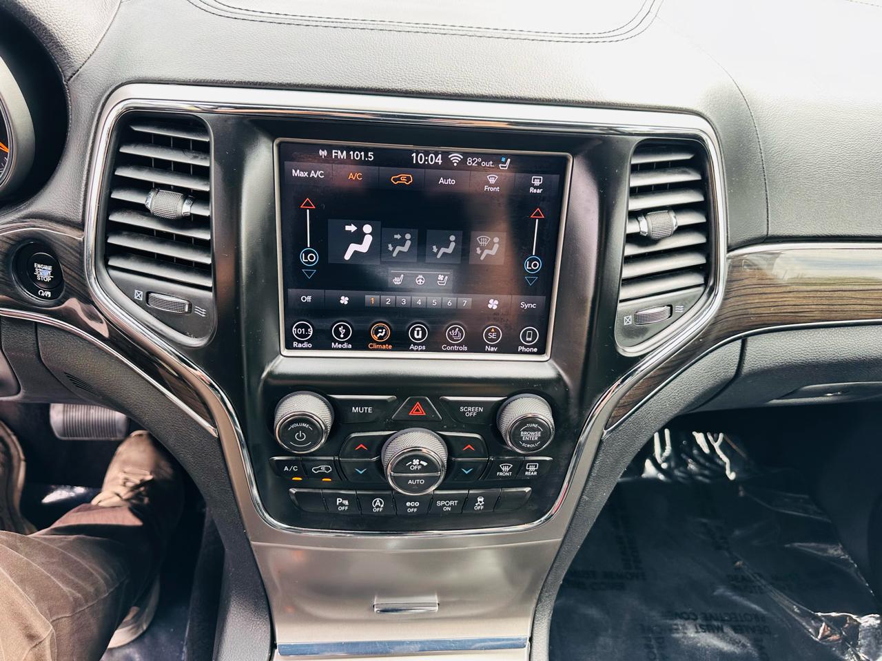 Jeep Grand Cherokee Overland 4WD 2018