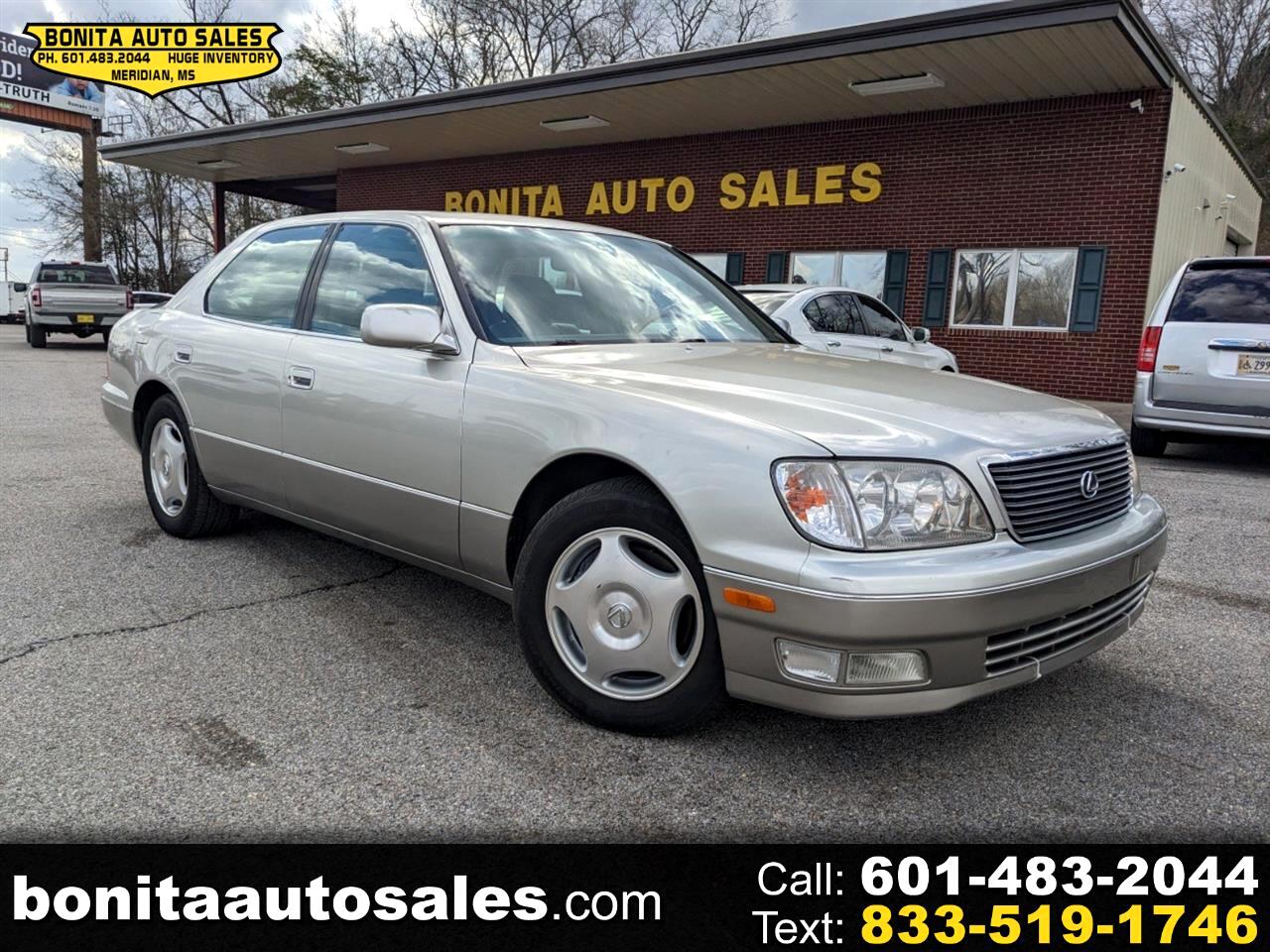 Used 2000 Lexus LS 400 400 for Sale in Meridian MS 39301 Bonita Auto