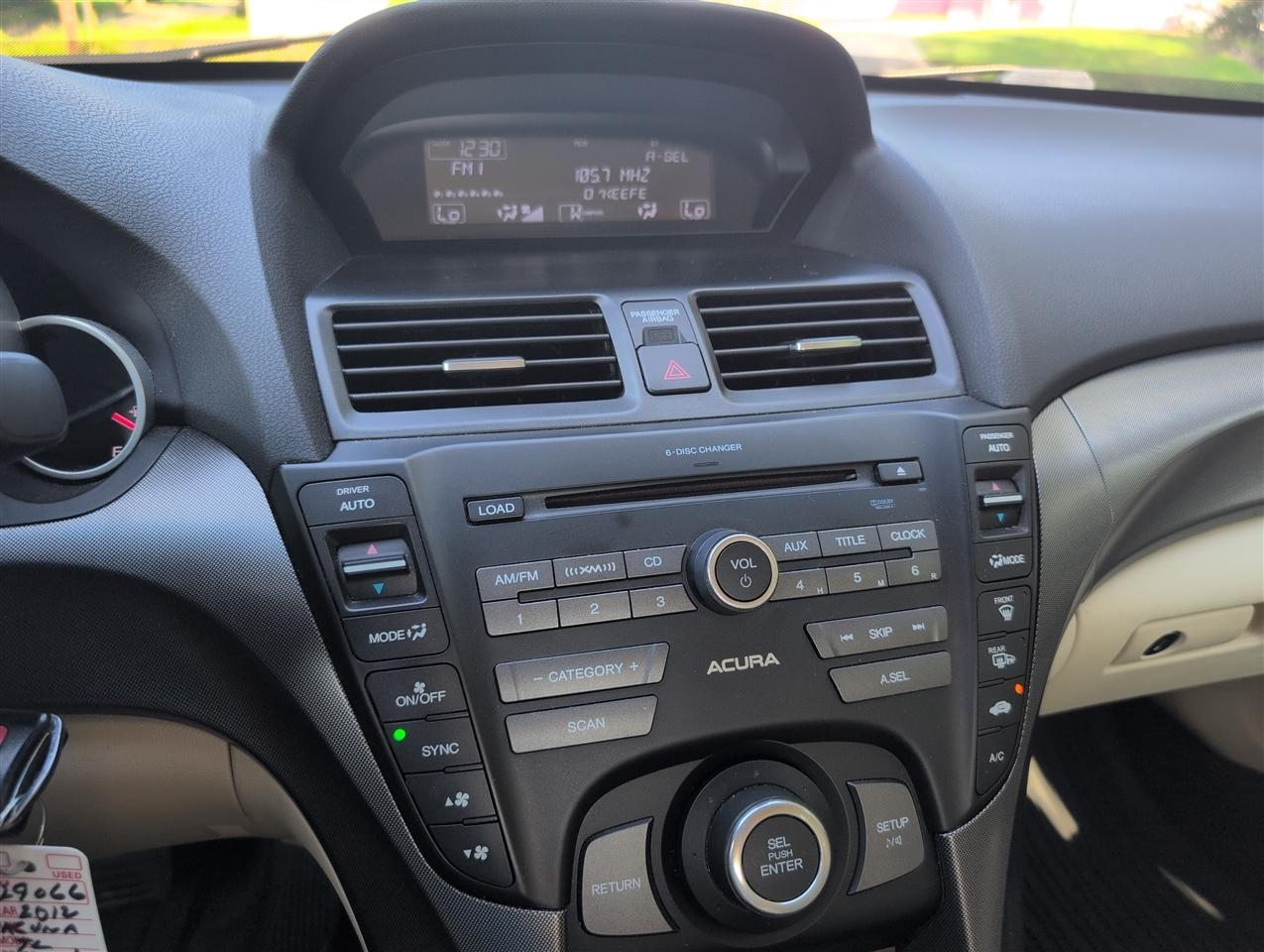Acura TL  2012
