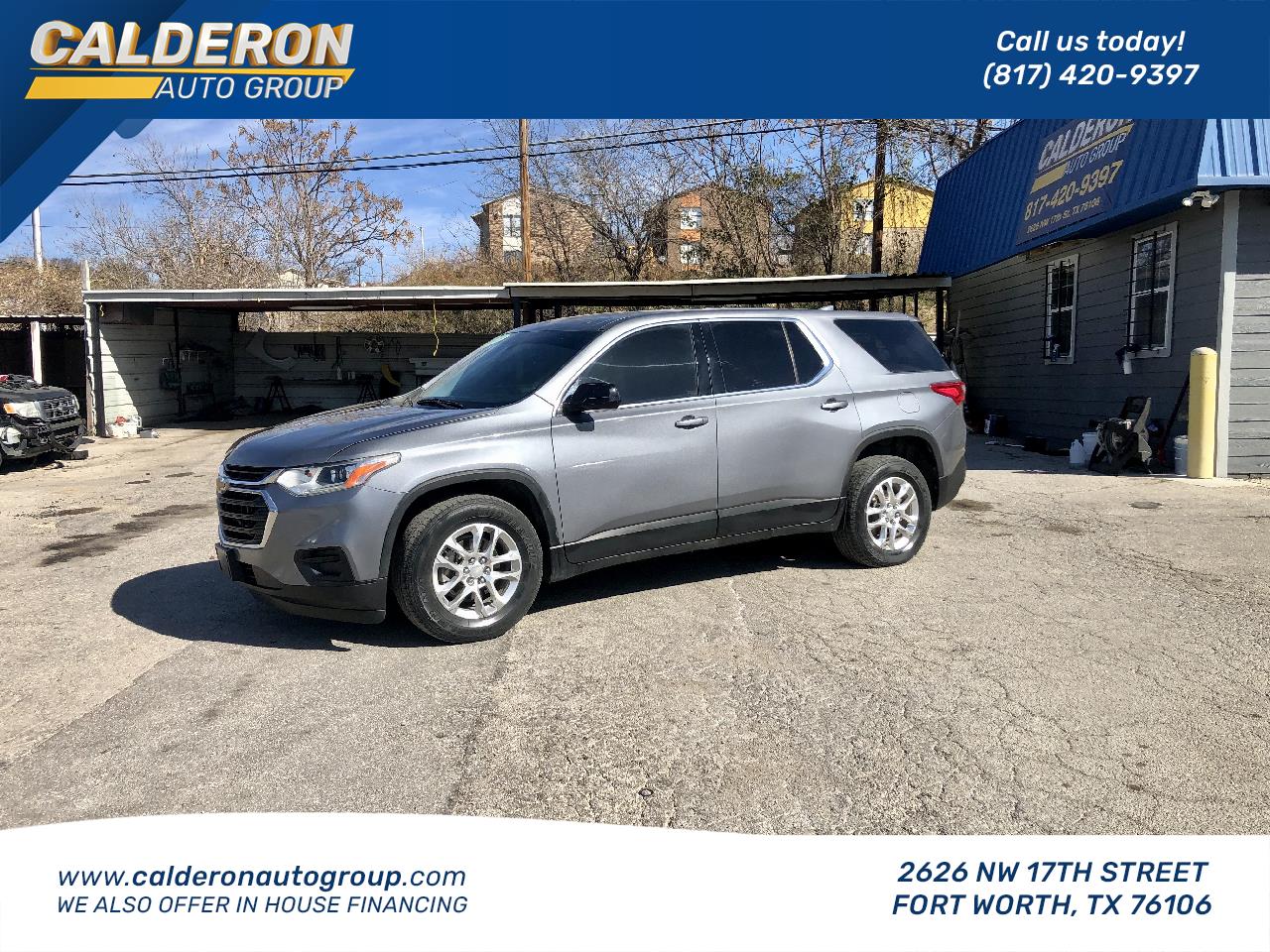 Used 2019 Chevrolet Traverse FWD 4dr LS w/1LS for Sale in Fort Worth TX