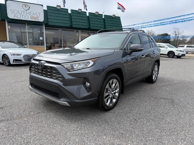 Gray 2019 Toyota RAV4 Limited FWD SUV / Crossover Front-Wheel Drive Automatic