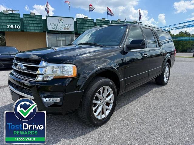Black 2017 Ford Expedition EL Limited SUV / Crossover 4X2 Automatic