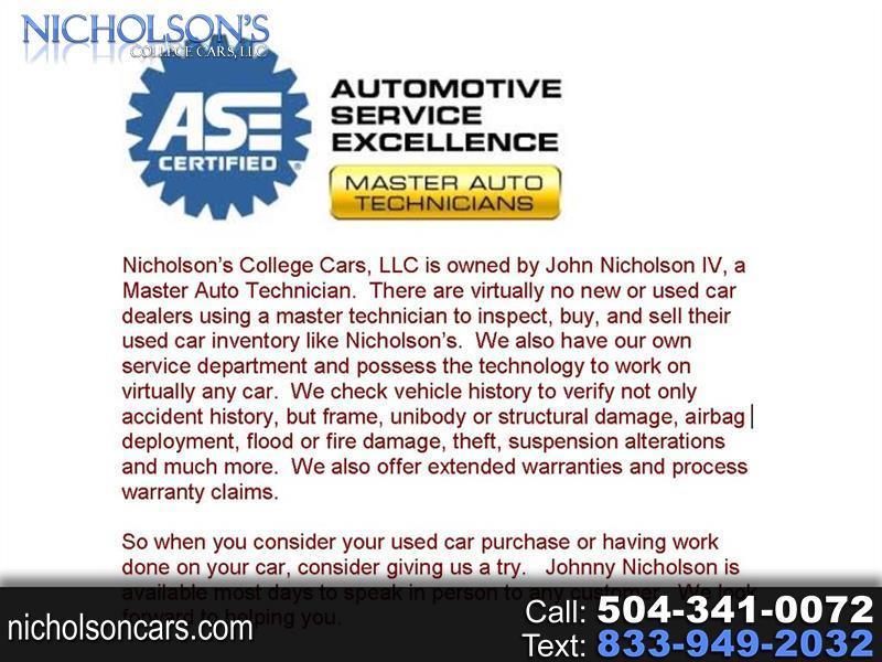 Buy Here Pay Here Cars for Sale Marrero LA 70072 Nicholson's College Cars