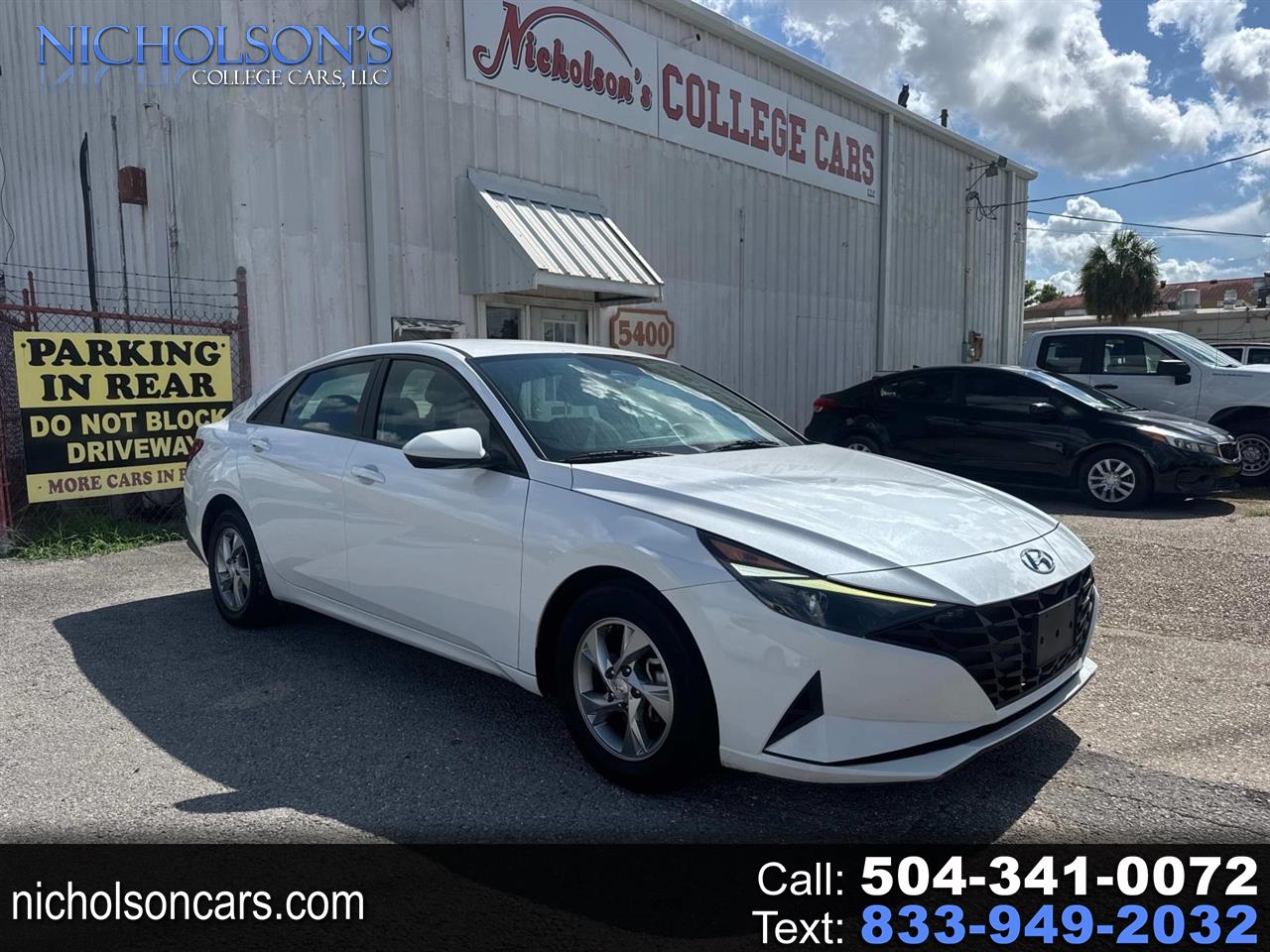 2021 Hyundai Elantra SE IVT