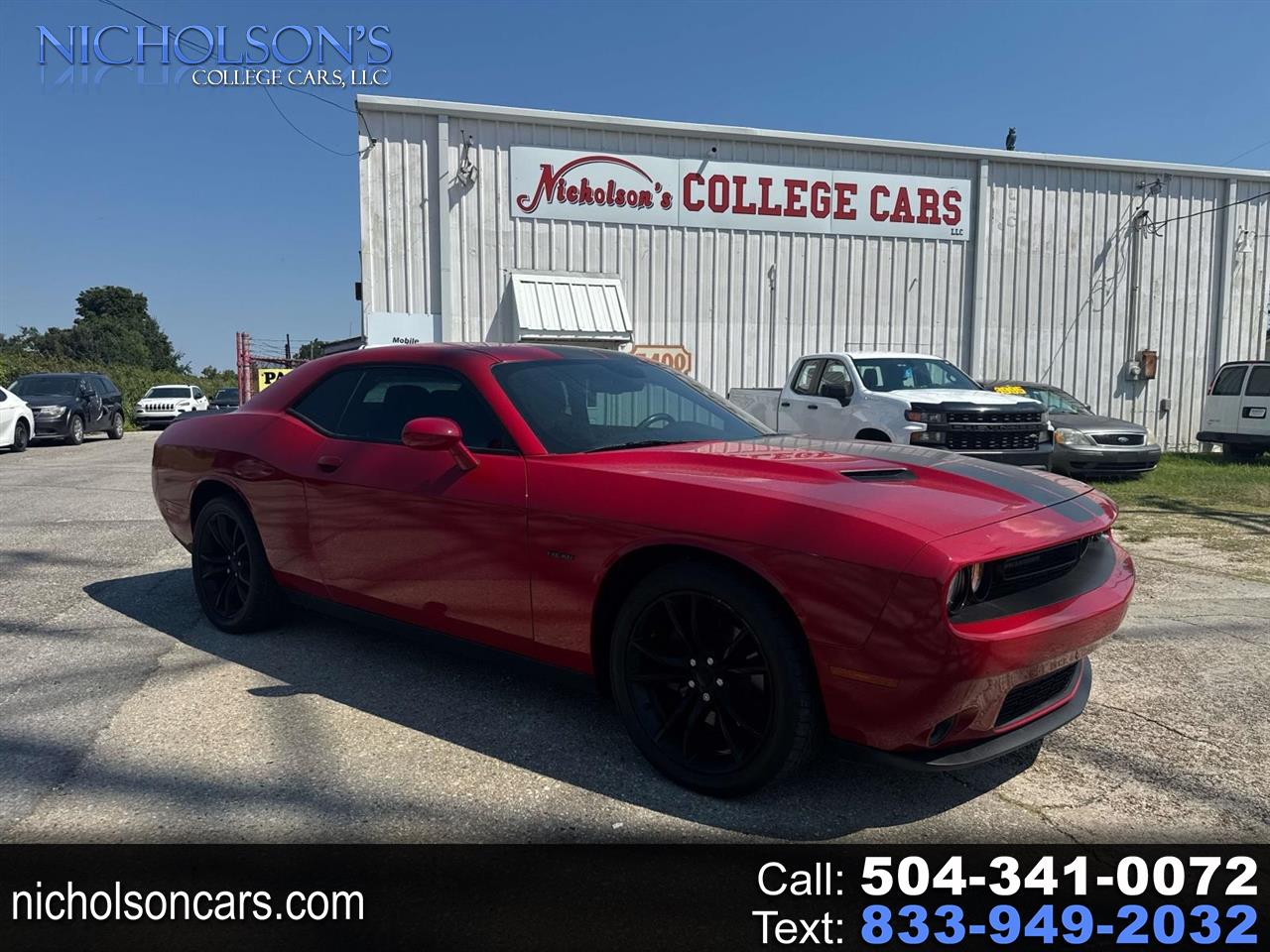 2016 Dodge Challenger 2dr Cpe R/T