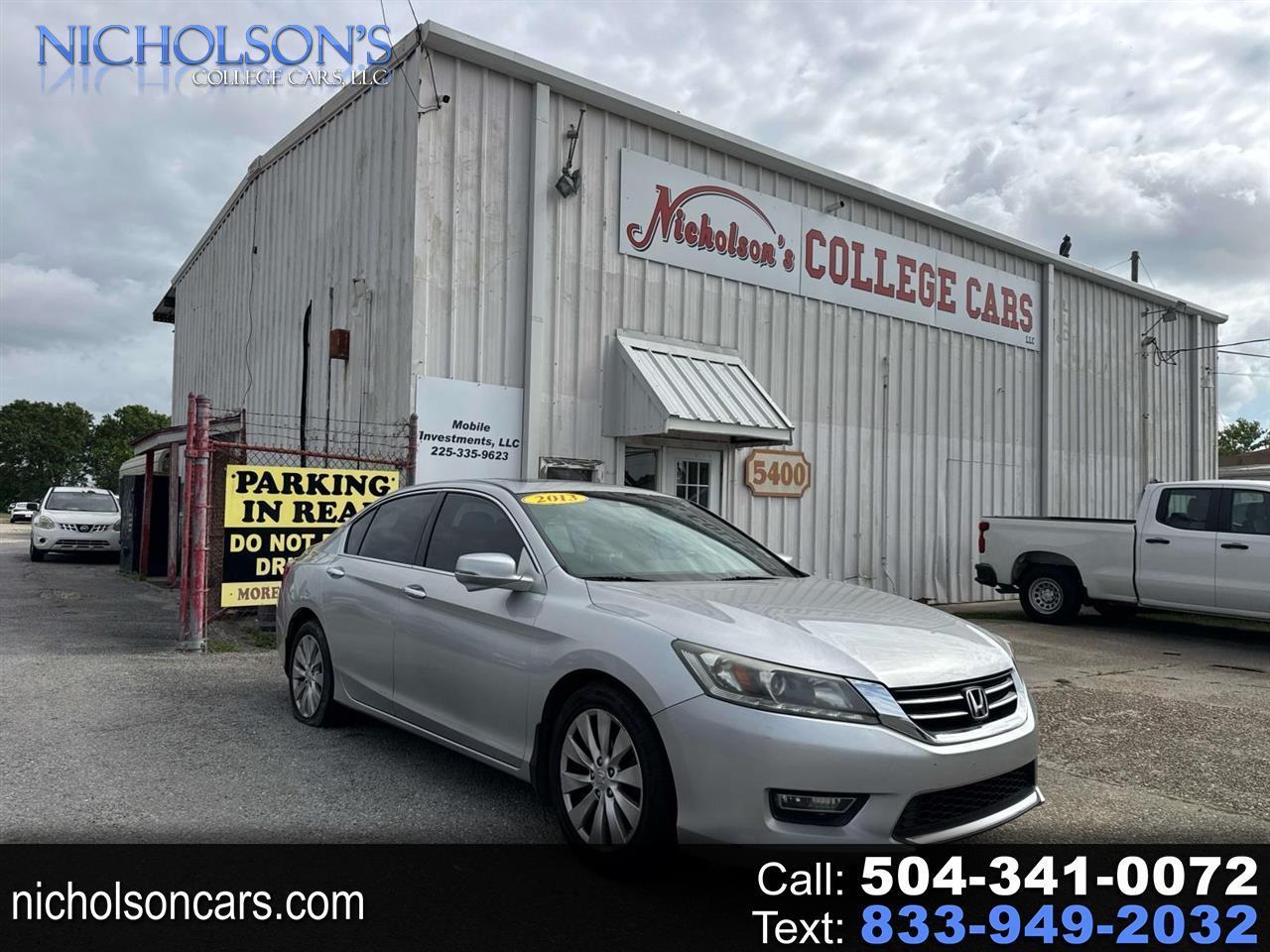Honda Accord Sdn 4dr V6 Auto EX-L 2013