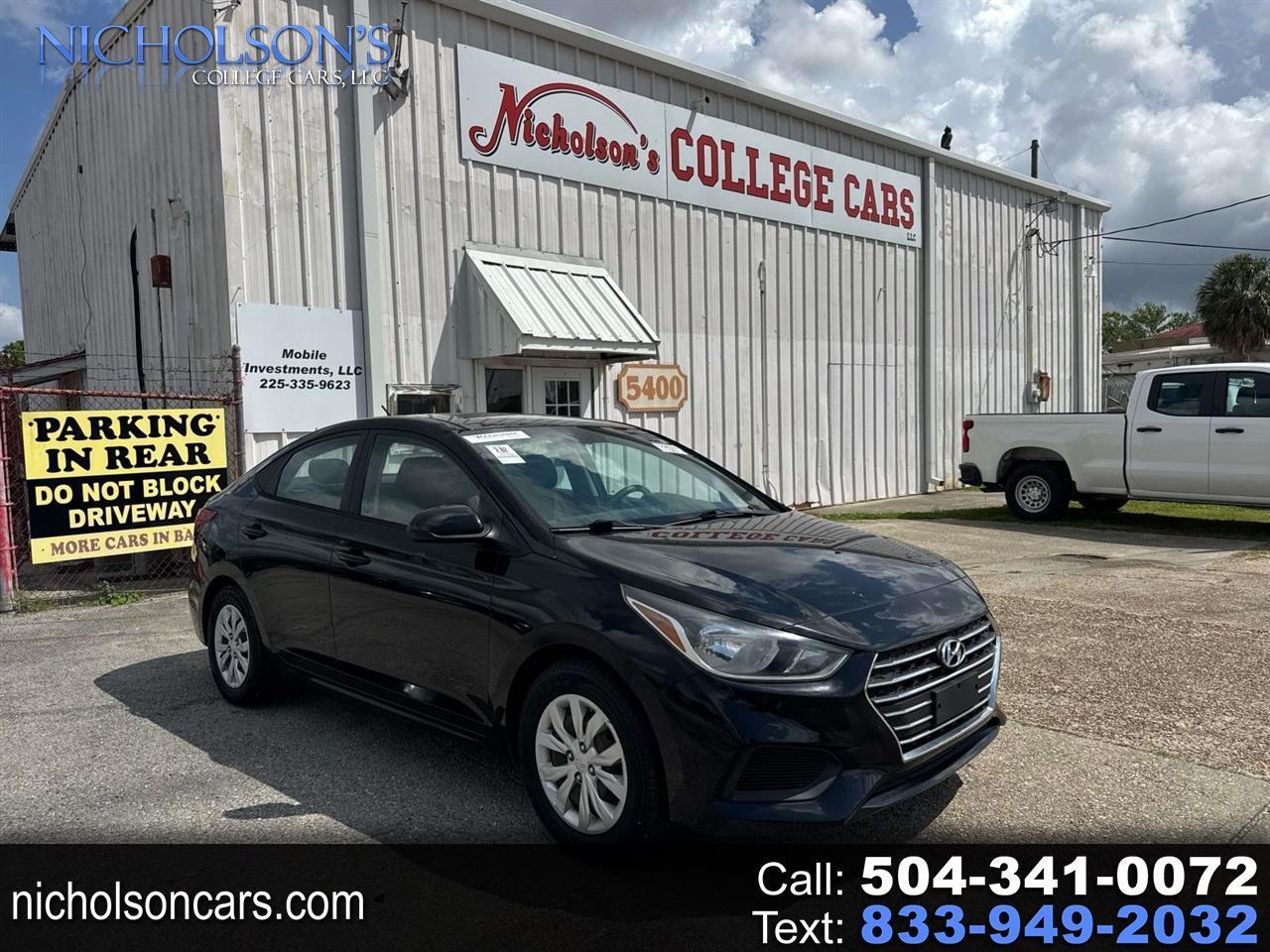 Hyundai Accent SE Sedan IVT 2020