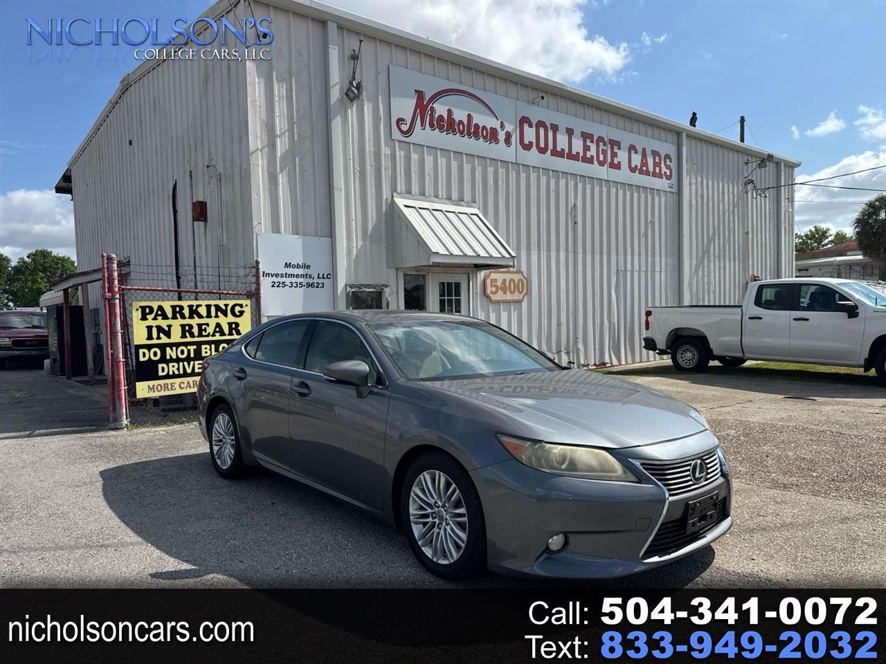 Lexus ES 350 4dr Sdn 2013
