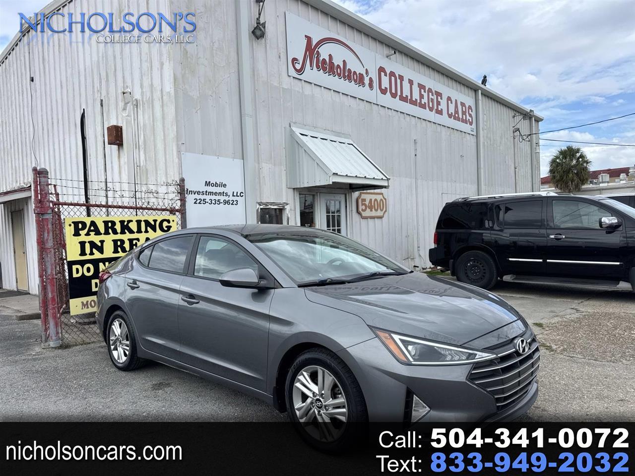 Hyundai Elantra SEL Auto 2019