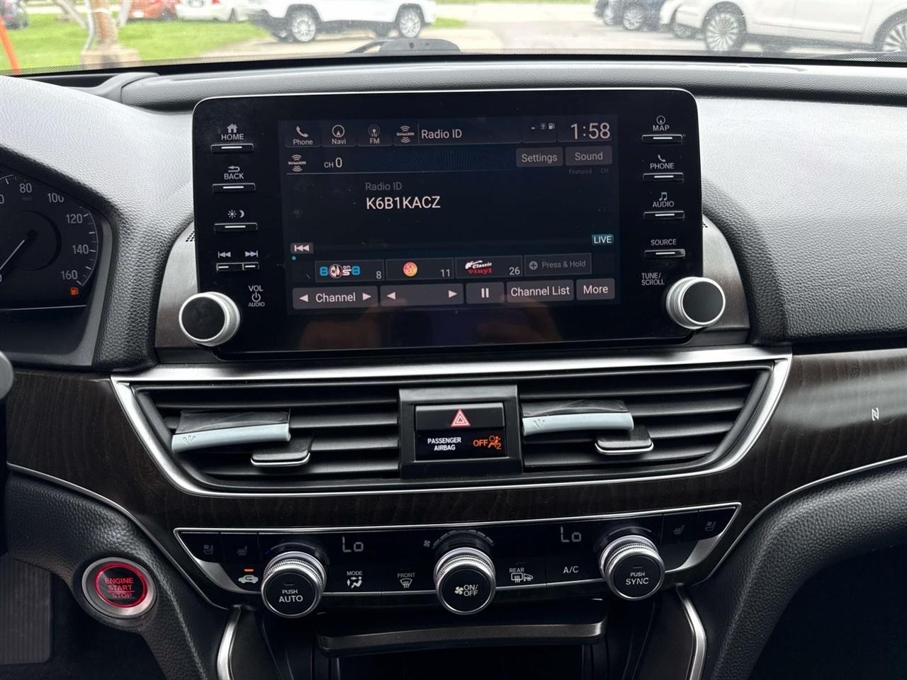 Honda Accord Sedan Touring 1.5T CVT 2018
