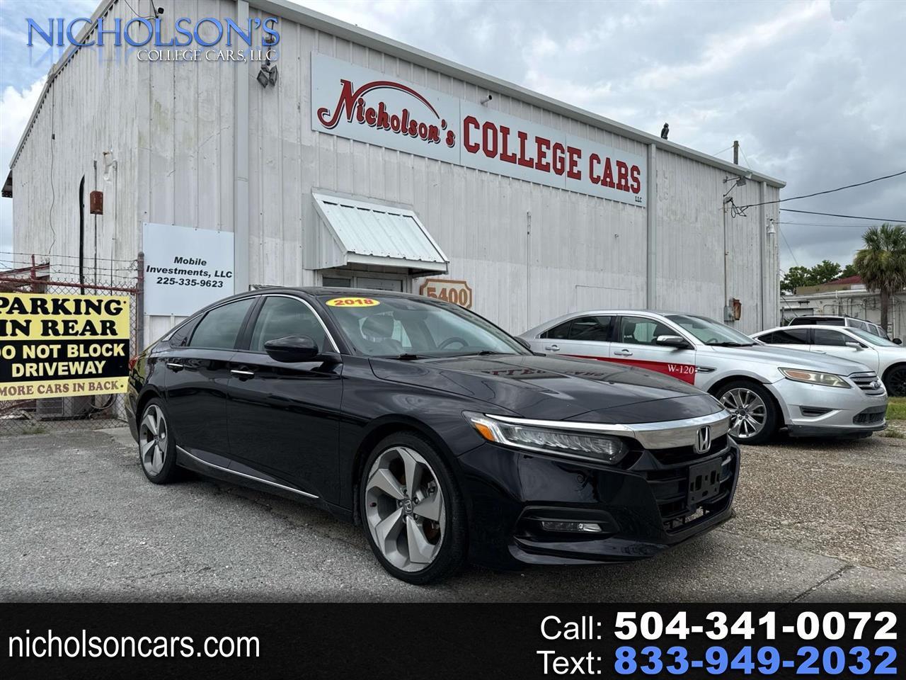 2018 Honda Accord Sedan Touring 1.5T CVT