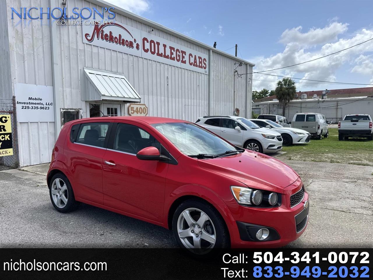 Chevrolet Sonic 5dr HB Auto LTZ 2016