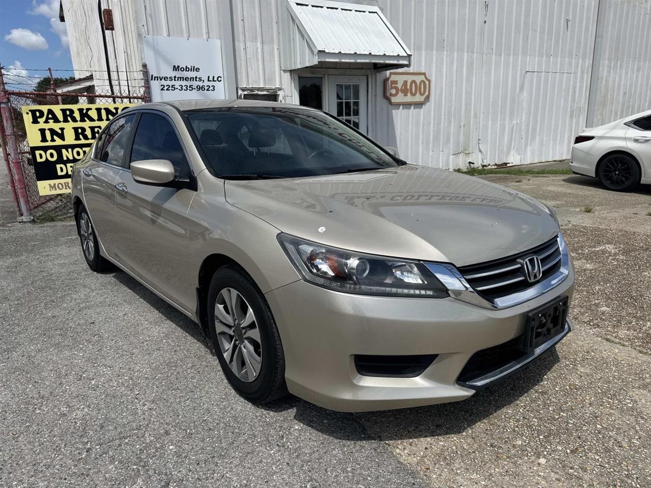Honda Accord Sedan 4dr I4 CVT LX 2014