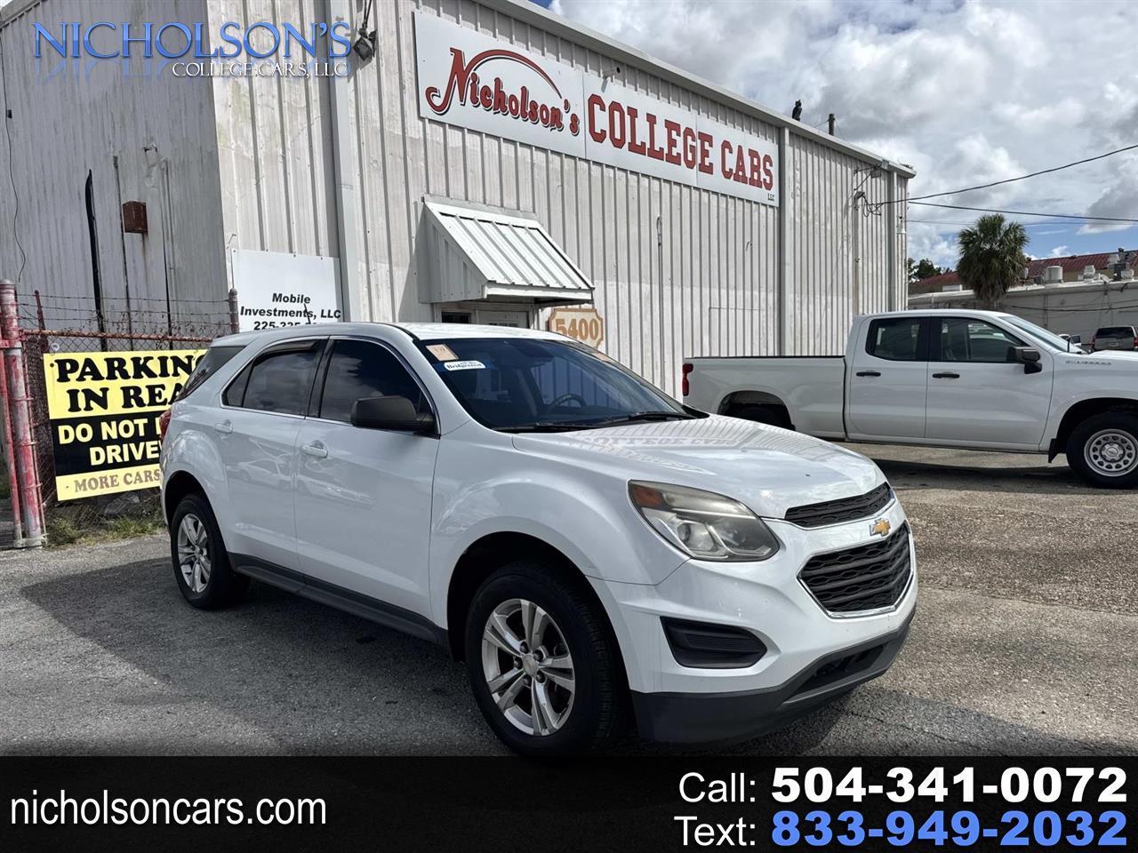 2017 Chevrolet Equinox FWD 4dr LS
