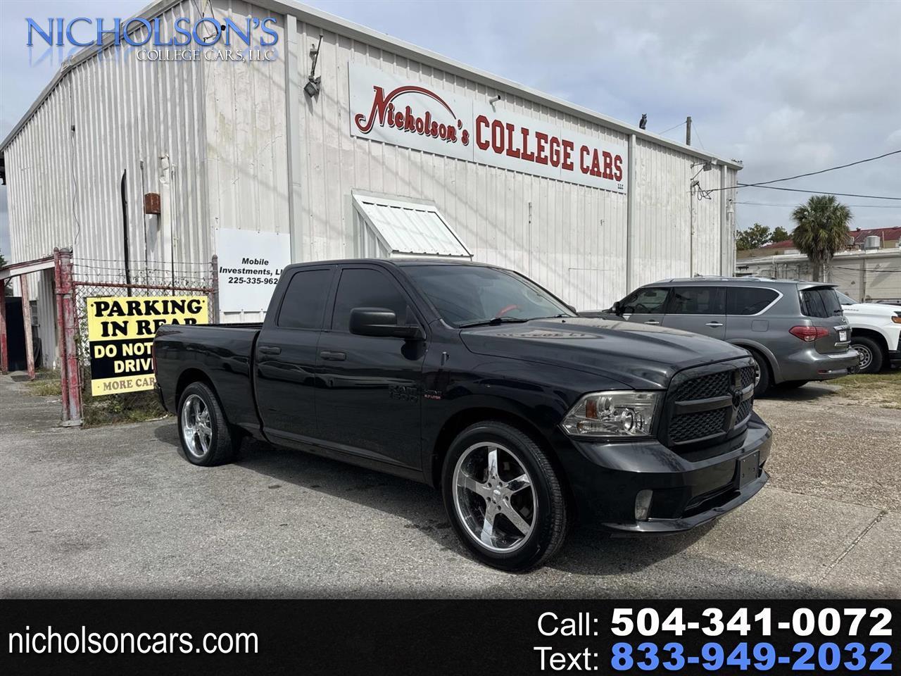 RAM 1500 Express 4x2 Quad Cab 6'4" Box 2018