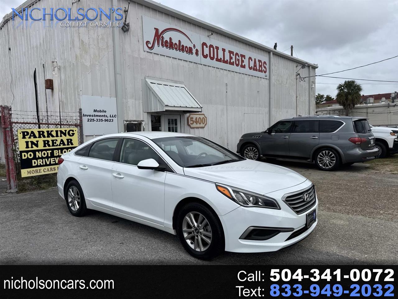 Hyundai Sonata SE 2.4L 2017