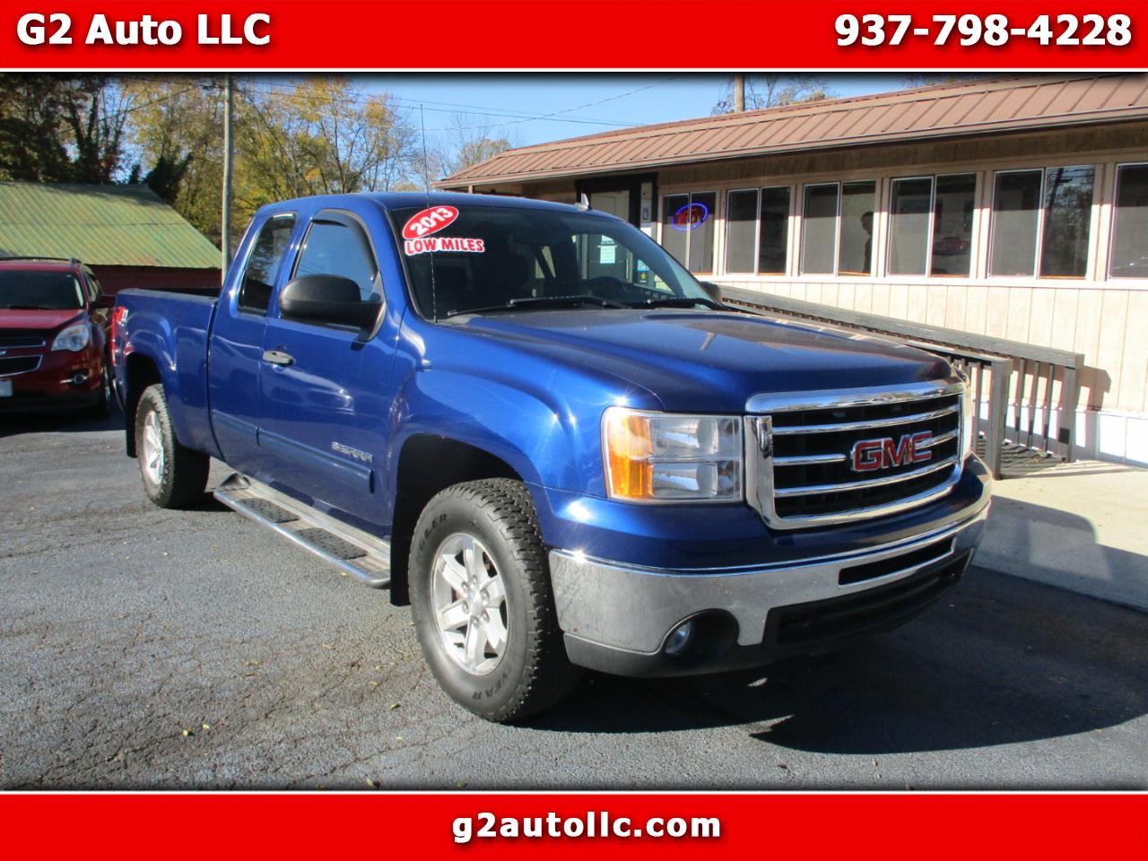 2013 GMC Sierra 1500 4WD Ext Cab 143.5" SLE