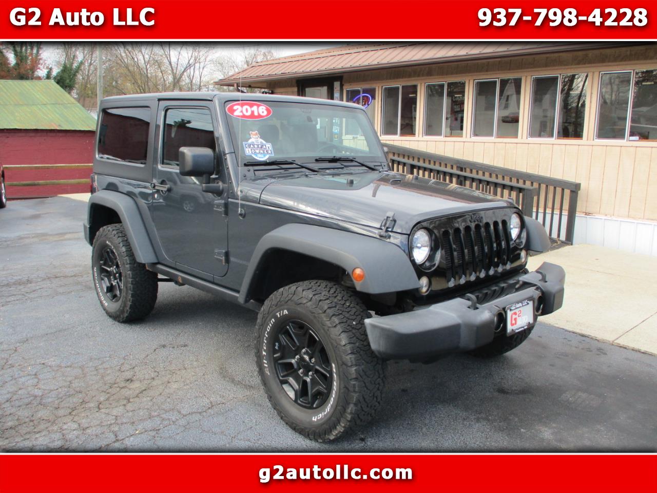 2016 Jeep Wrangler 4WD 2dr Willys Wheeler