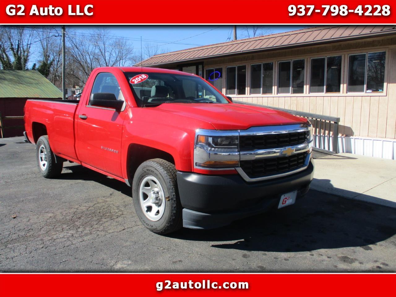 2018 Chevrolet Silverado 1500 2WD Reg Cab 133.0" Work Truck