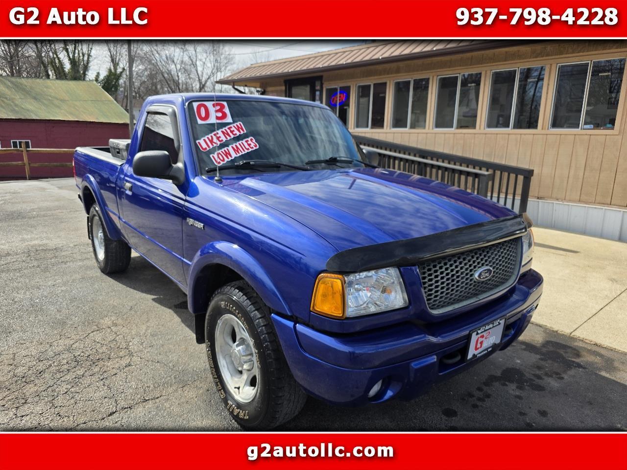 2003 Ford Ranger Reg Cab 3.0L Edge Plus 4WD
