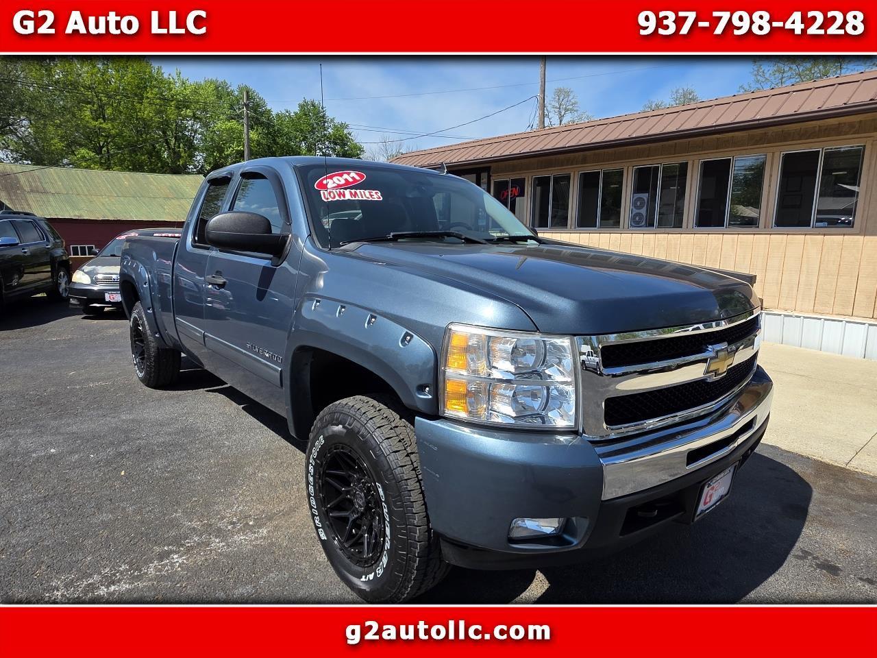 2011 Chevrolet Silverado 1500 4WD Ext Cab 143.5" LT
