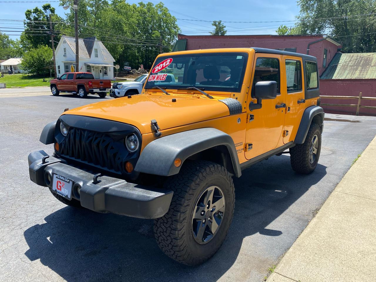 Jeep Wrangler Unlimited 4WD 4dr Sport 2012