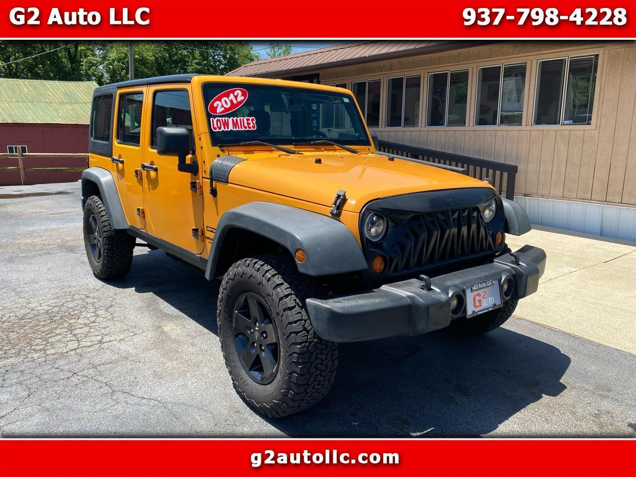 2012 Jeep Wrangler Unlimited 4WD 4dr Sport