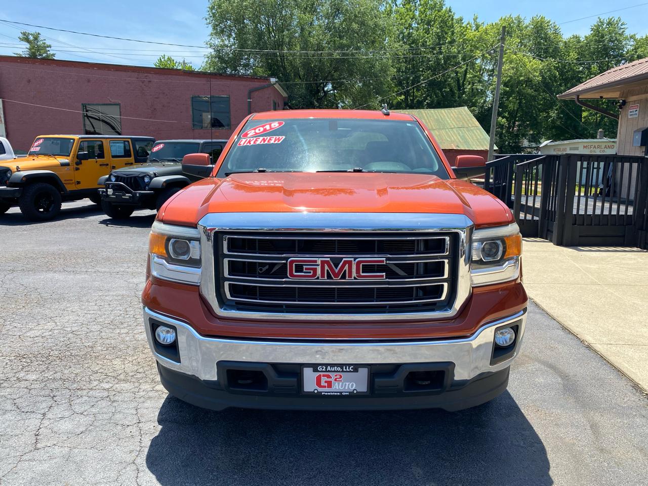 GMC Sierra 1500 4WD Crew Cab 143.5" SLE 2015