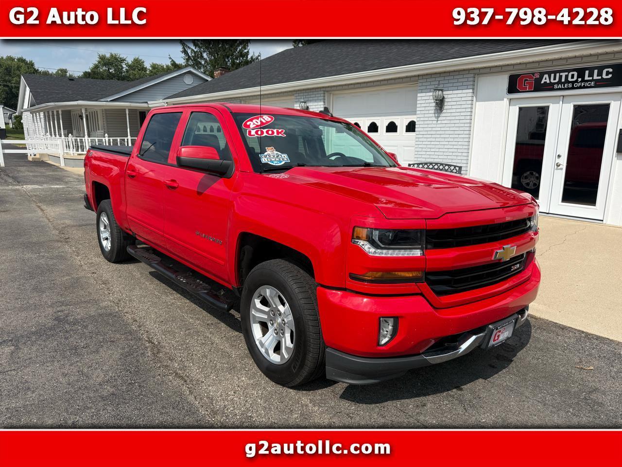 2018 Chevrolet Silverado 1500 4WD Crew Cab 143.5" LT w/2LT