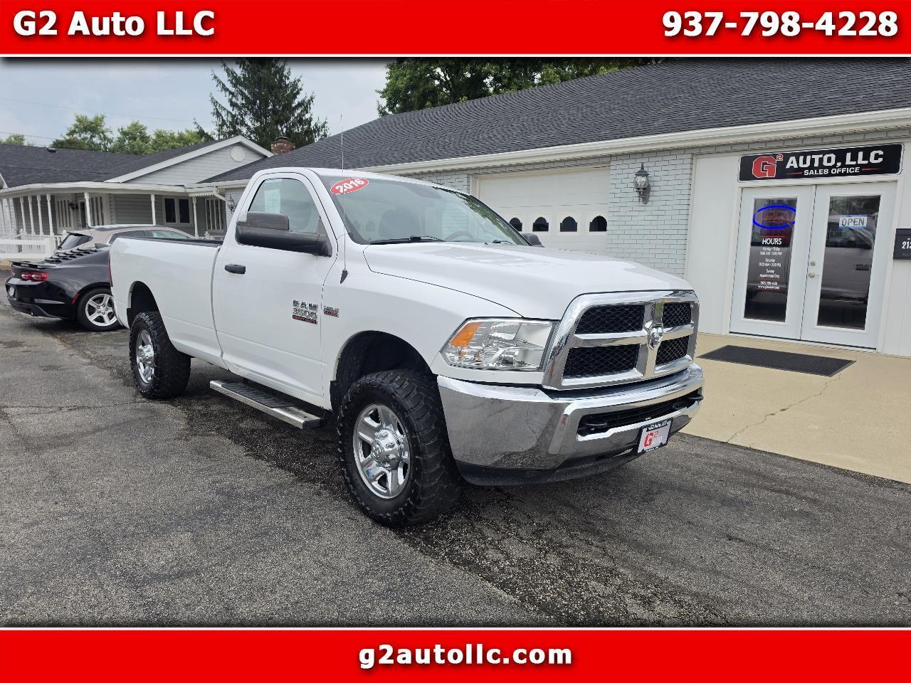 2016 RAM 3500 4WD Reg Cab 140.5" Tradesman