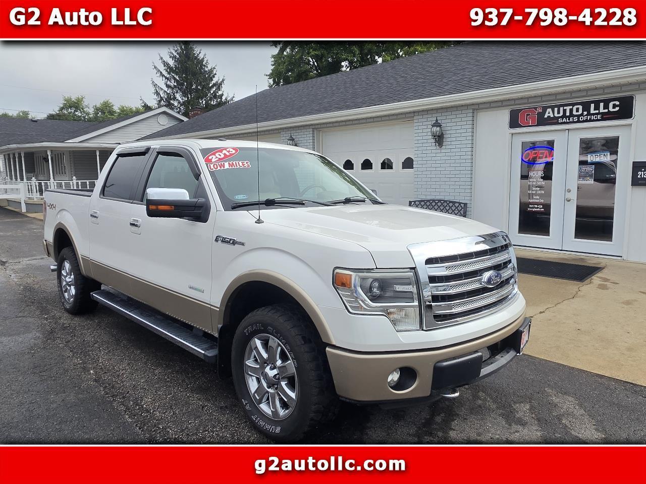 2013 Ford F-150 4WD SuperCrew 139" Lariat