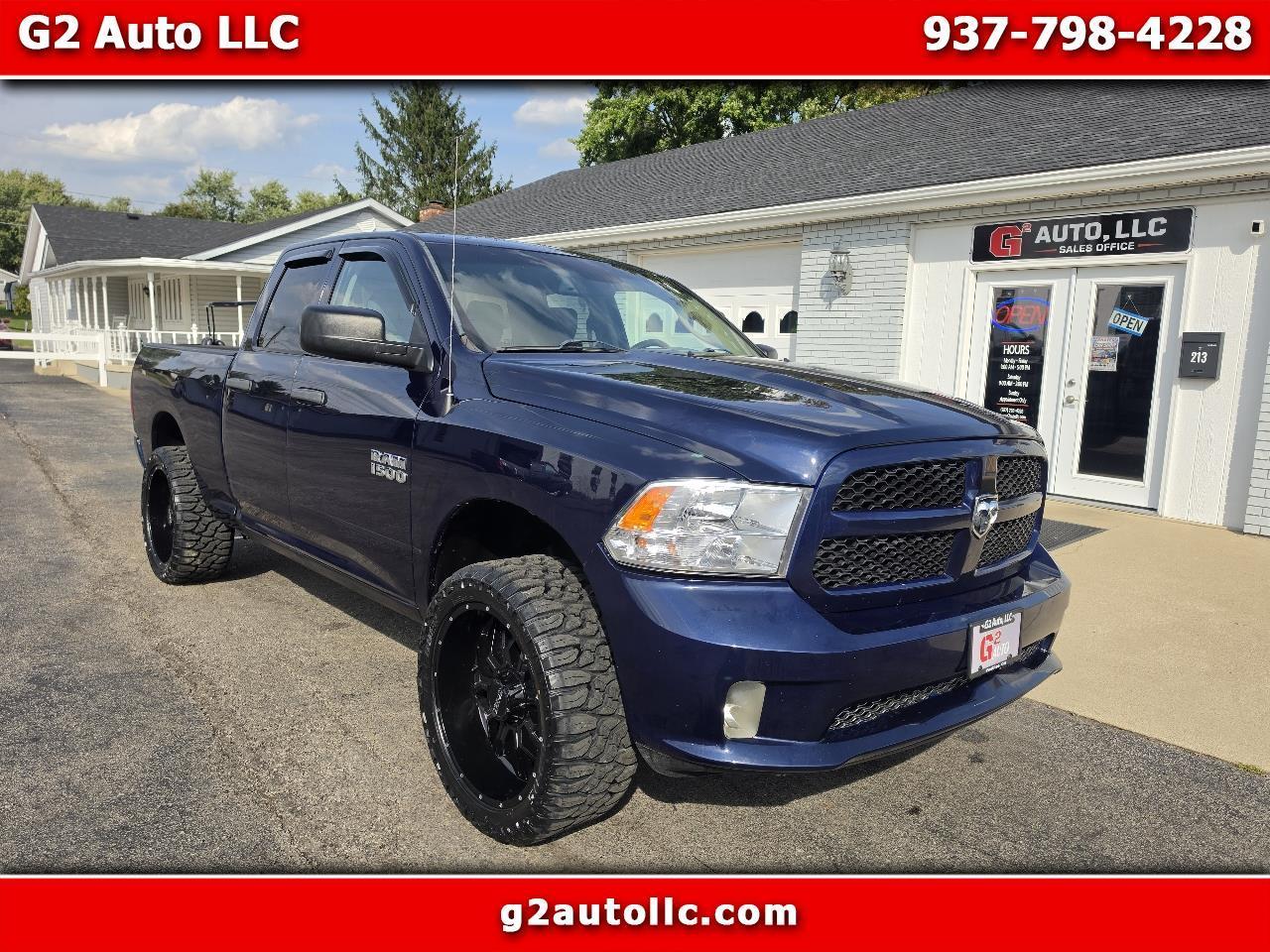 2018 RAM 1500 Tradesman 4x4 Quad Cab 6'4" Box